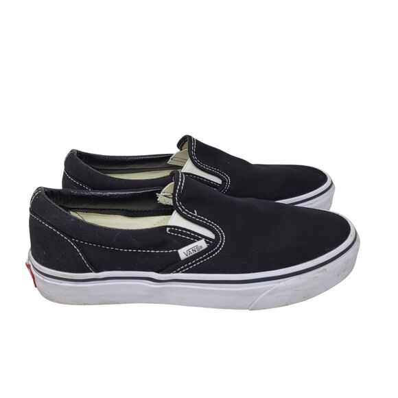 Vans Off The Wall Classic Slip On Canvas Skate Shoes Unisex Men 7 Women 8.5 - Picture 6 of 8